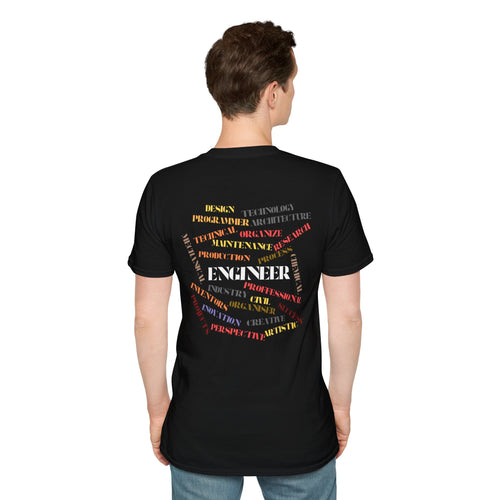 Cool Engineer Unisex T-Shirt for Tech Lovers, Gift for Engineers, Graphic Tee, Programmer Shirt, STEM Apparel, Unique Engineer Gift image 1