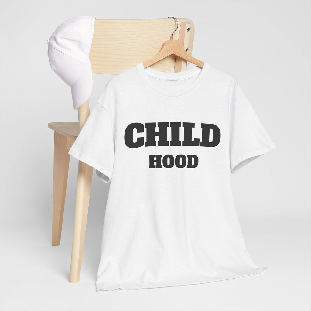 Classic Childhood Unisex Heavy Cotton Tee - Men's T-Shirt, Women's T-Shirt, Casual, Vintage, Nostalgic image 1