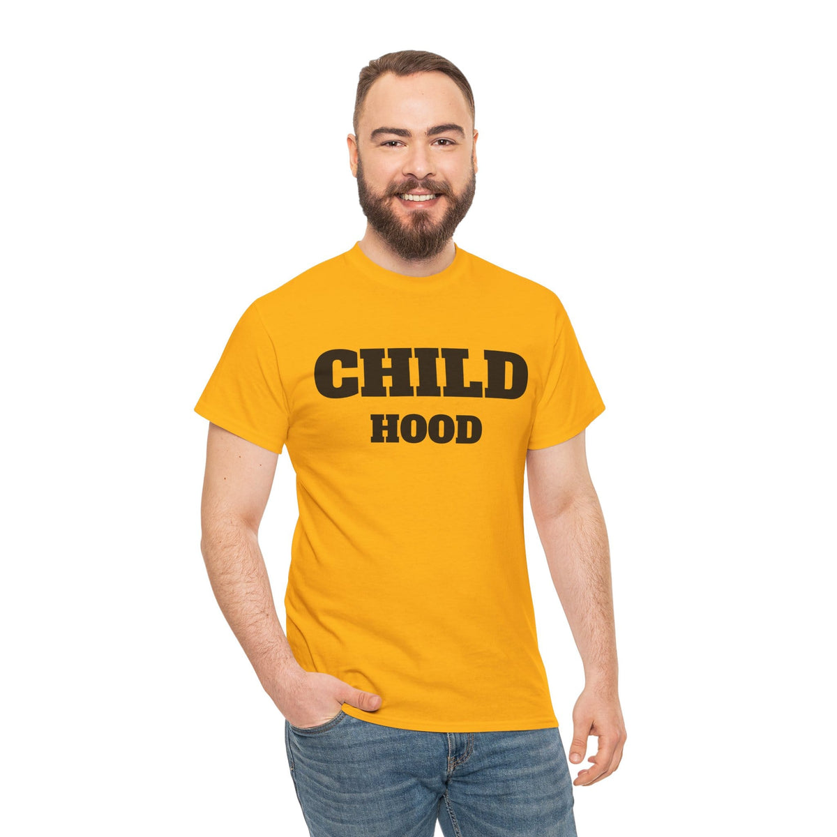 Classic Childhood Unisex Heavy Cotton Tee - Men's T-Shirt, Women's T-Shirt, Casual, Vintage, Nostalgic image 0