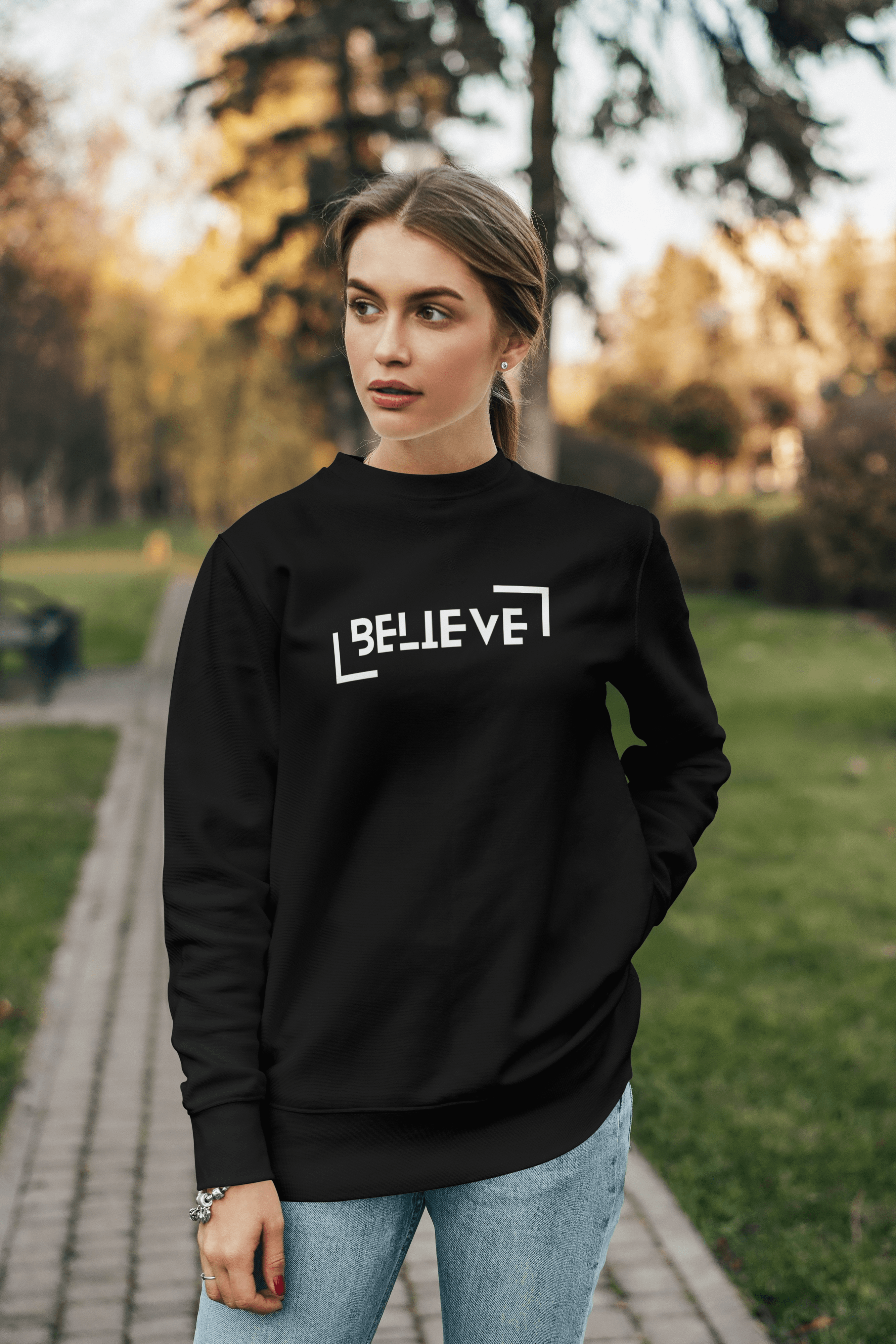 Unisex Sweatshirt - Believe