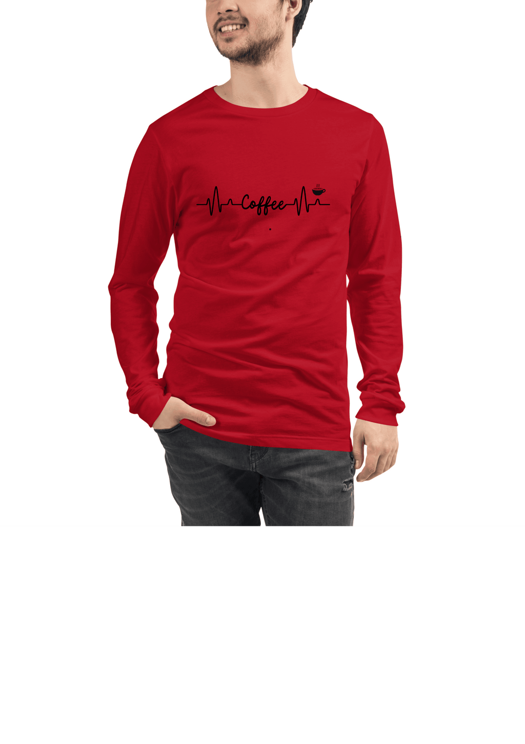 Unisex Long Sleeve Shirt - Coffee