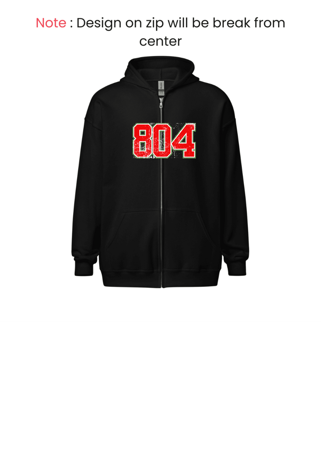 Unisex Zipper Hoodies - 804