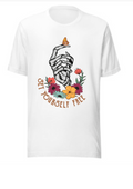 Graphic T-Shirt, Set Yourself Free, Hand Skull Tee, Mens T-Shirt, Womens T-shirt, Festival Clothing