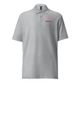 Plain Polo Shirt for Men – Premium Cotton Blend Polo | Heather Grey
