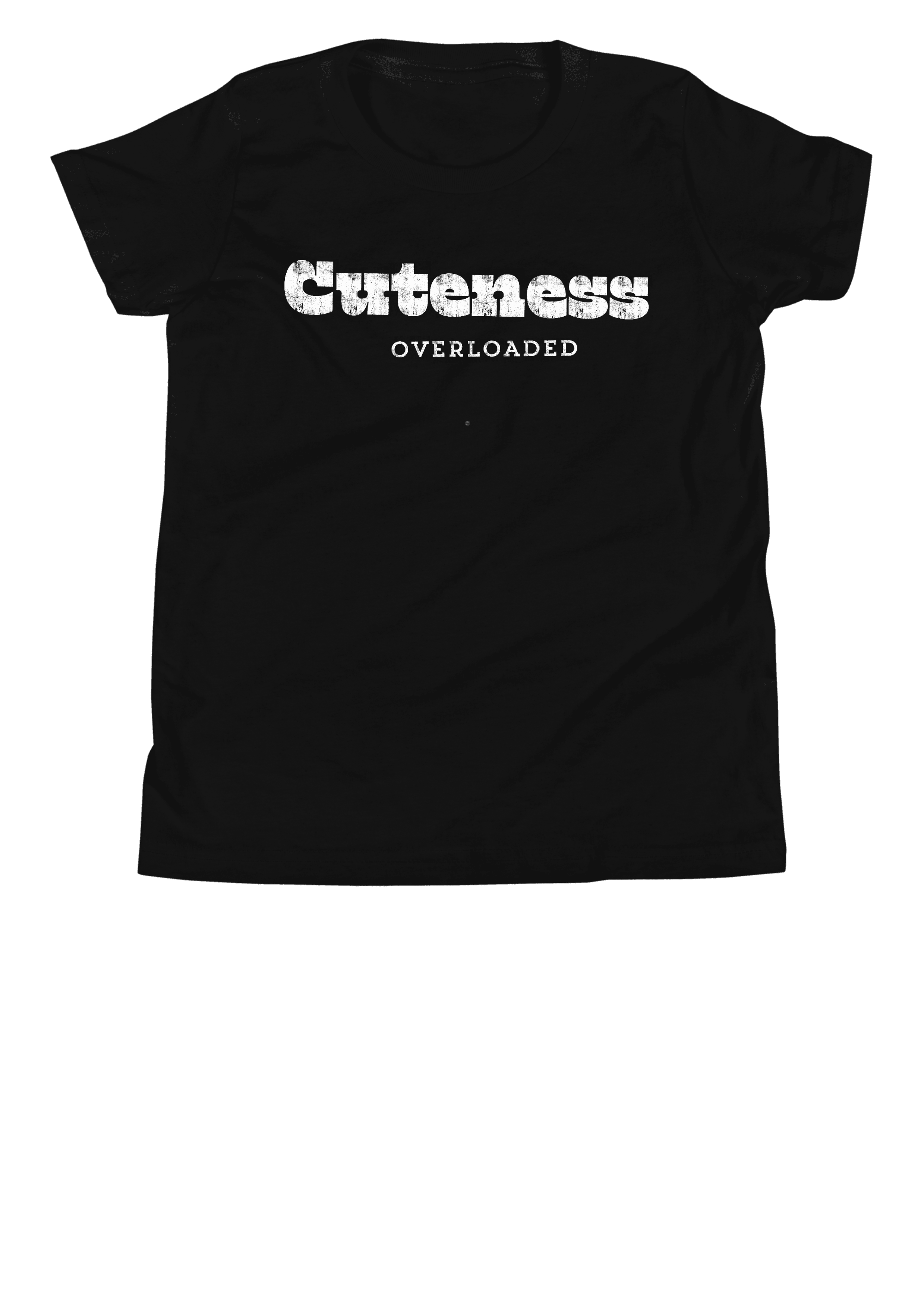 Kids T-Shirt, Cuteness Overloaded Graphic Tee, Children's Clothing, Youth Shirt, Fun Kid's Top