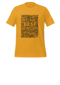 Unisex Printed T-Shirt – Be the Best Version of Yourself | Marfz.pk