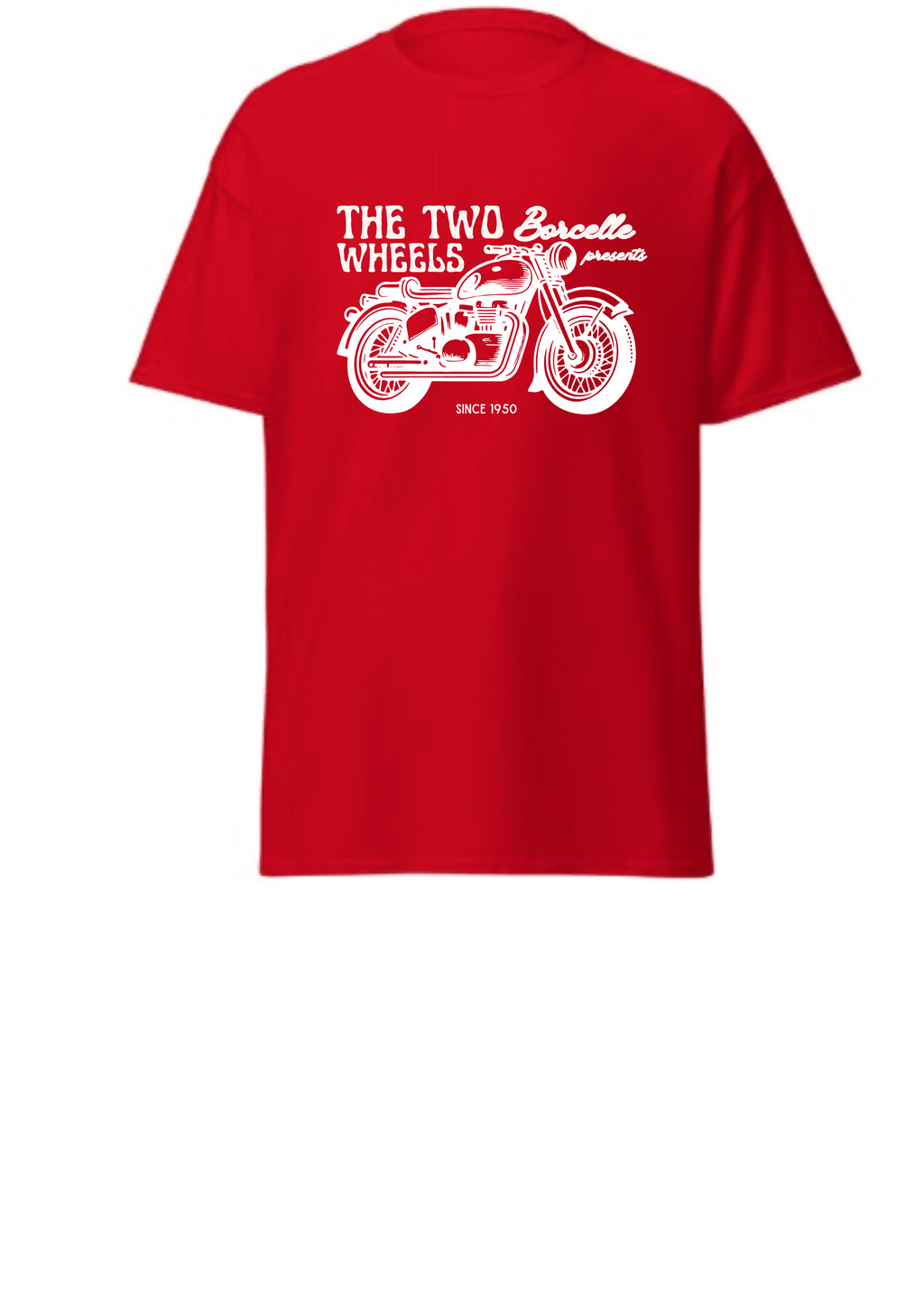 Men’s Biker T-Shirt – Classic Motorcycle Graphic Tee | Marfz.pk