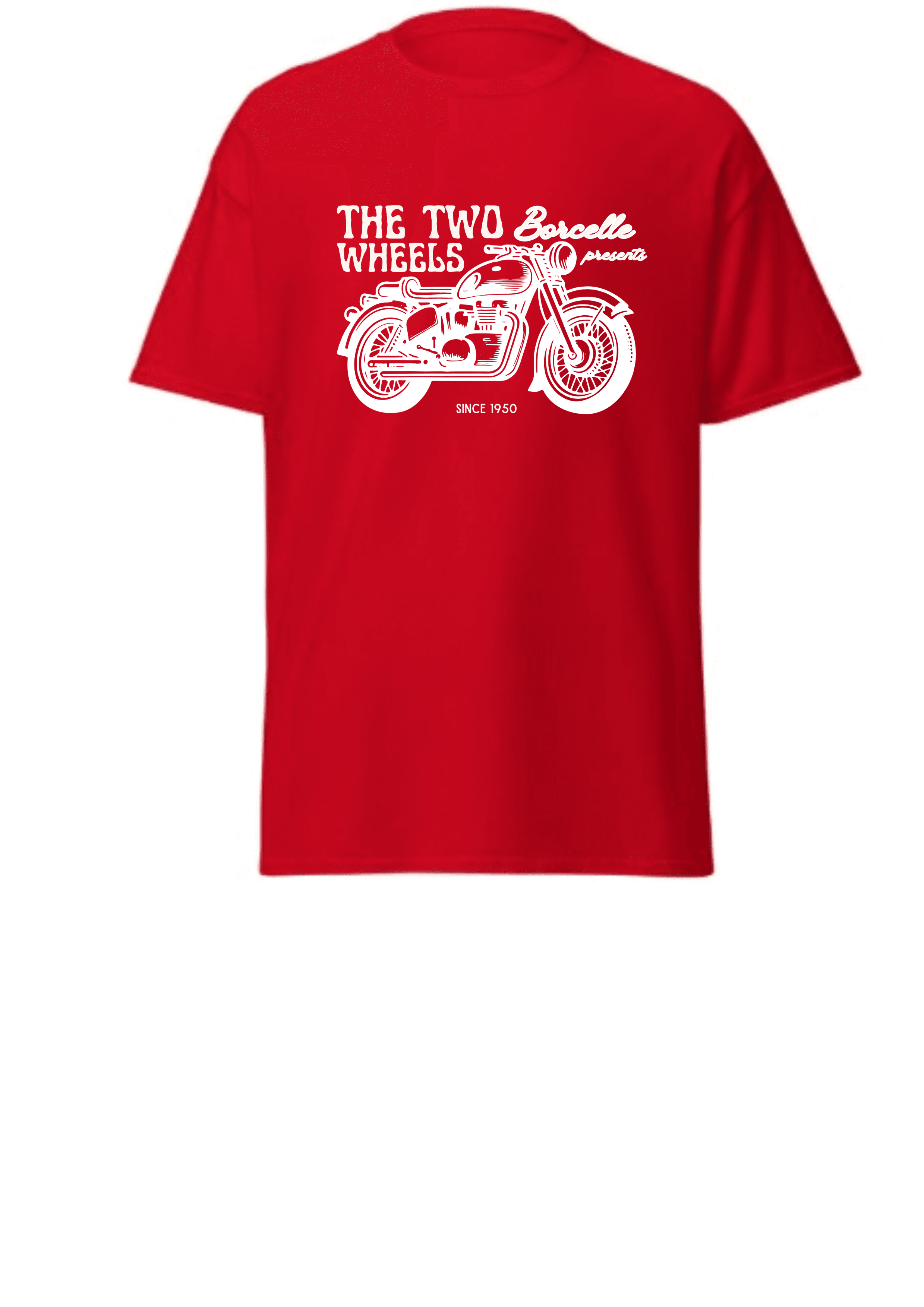 Men’s Biker T-Shirt – Classic Motorcycle Graphic Tee | Marfz.pk