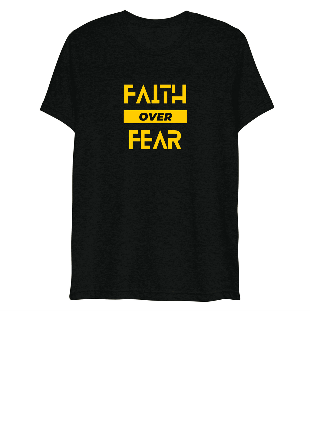 Faith Over Fear Women's T-Shirt, Casual Wear, Favourite Tee for Women, Inspirational Shirt, Graphic Tee