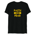 Faith Over Fear Women's T-Shirt, Casual Wear, Favourite Tee for Women, Inspirational Shirt, Graphic Tee