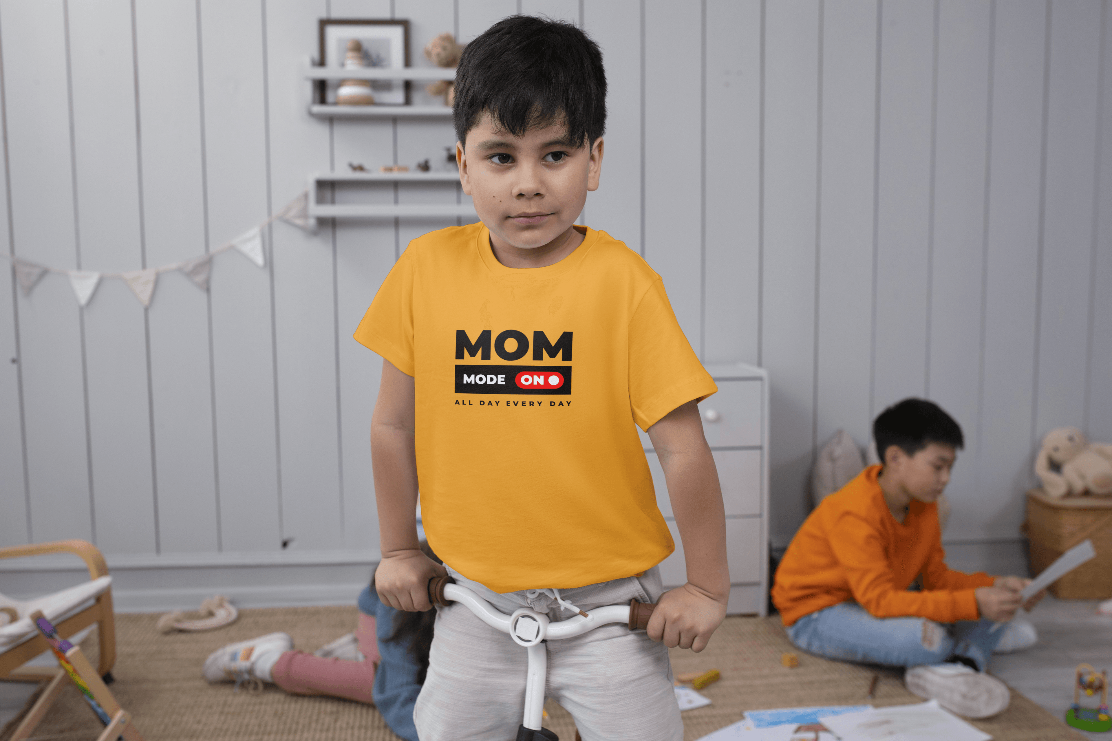 Kids T-Shirts - Mom Mode On