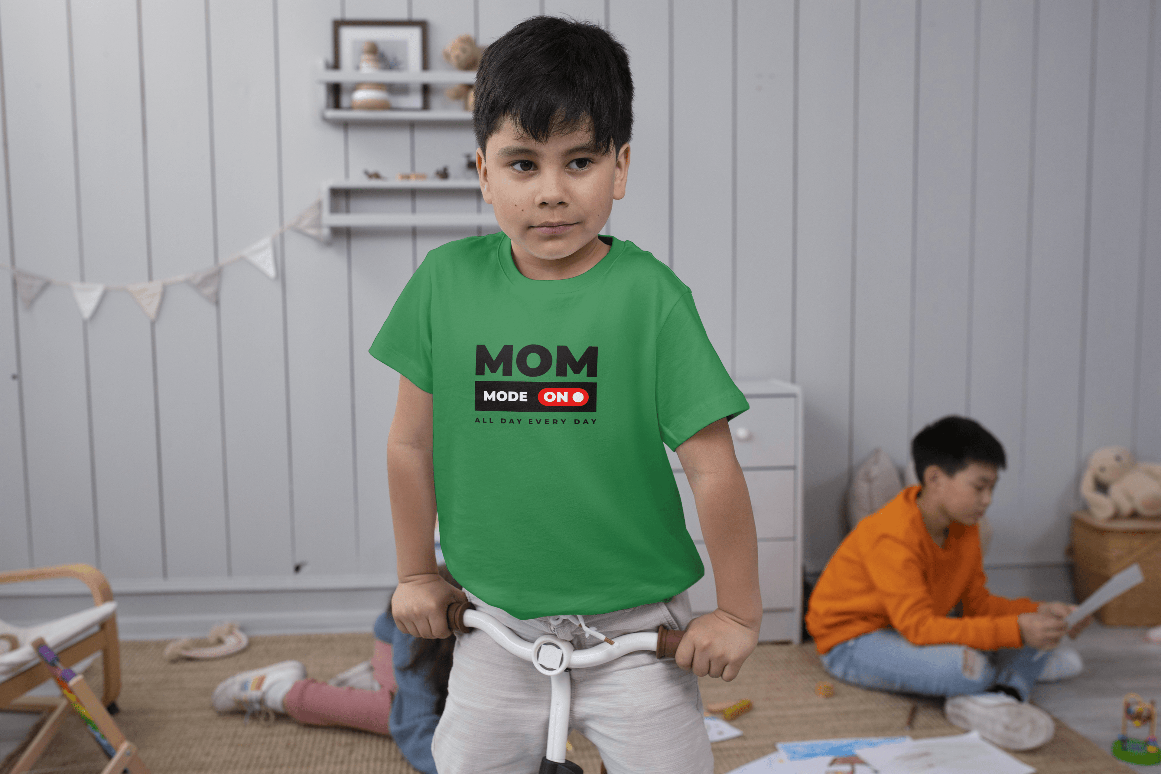 Kids T-Shirts - Mom Mode On