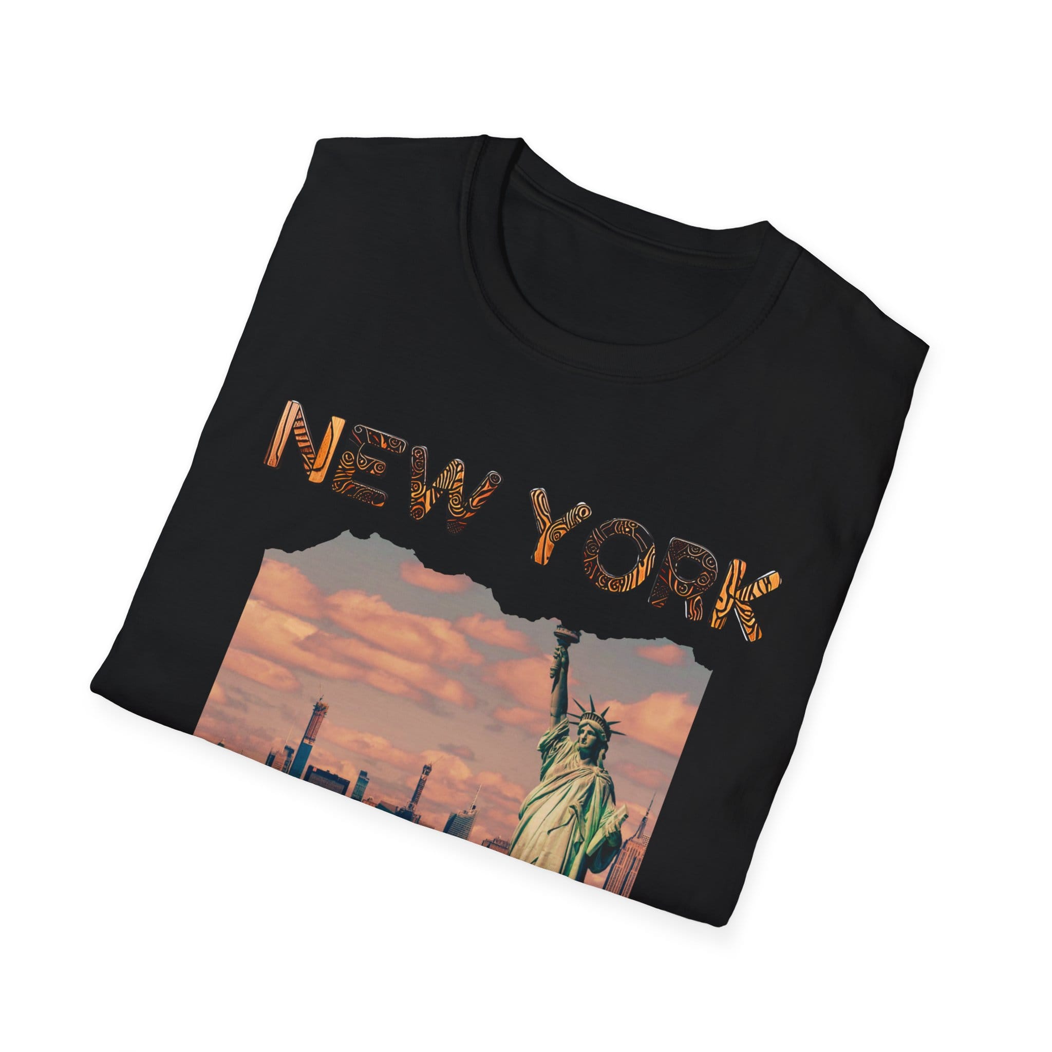 New York City of Liberty T-Shirt, Soft Tee, Travel Shirt, Gift for NYC Lovers, Vintage NYC Apparel, Statue of Liberty