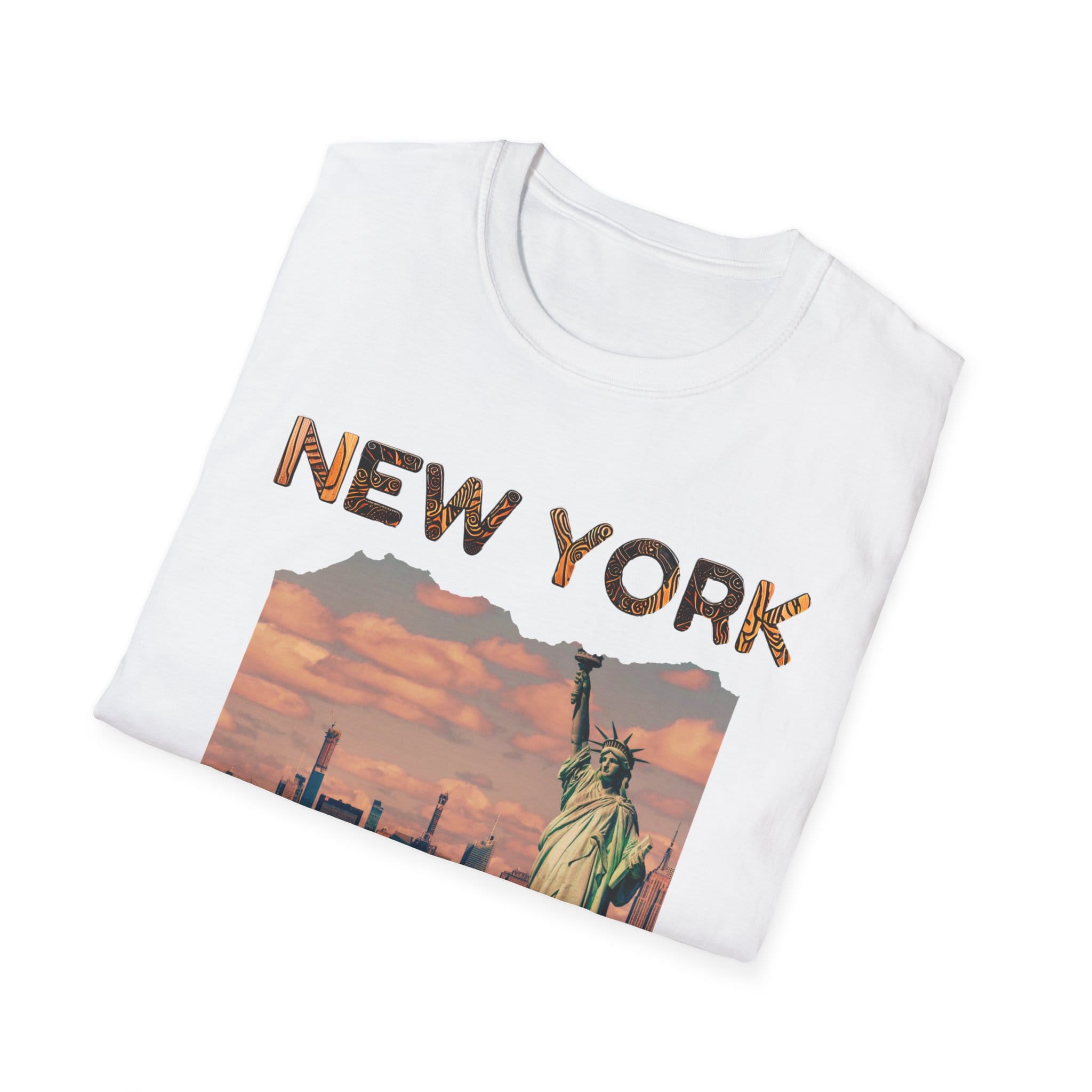 New York City of Liberty T-Shirt, Soft Tee, Travel Shirt, Gift for NYC Lovers, Vintage NYC Apparel, Statue of Liberty