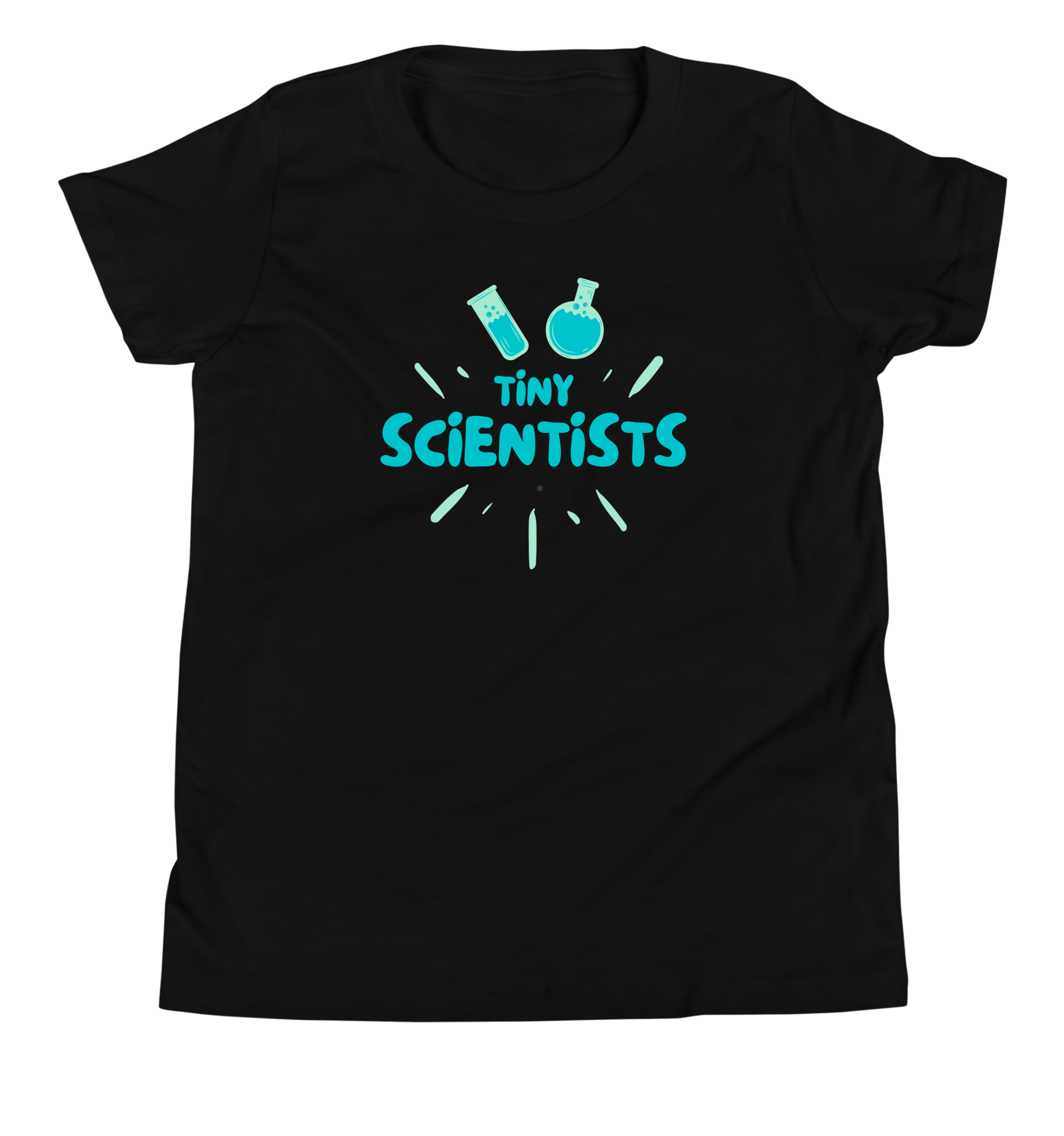 Kids Green Scientist T-Shirt – Soft Cotton Casual Wear for Boys & Girls