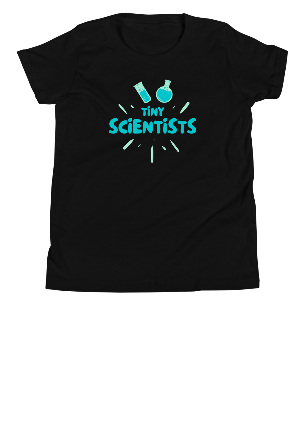 Kids Green Scientist T-Shirt – Soft Cotton Casual Wear for Boys & Girls