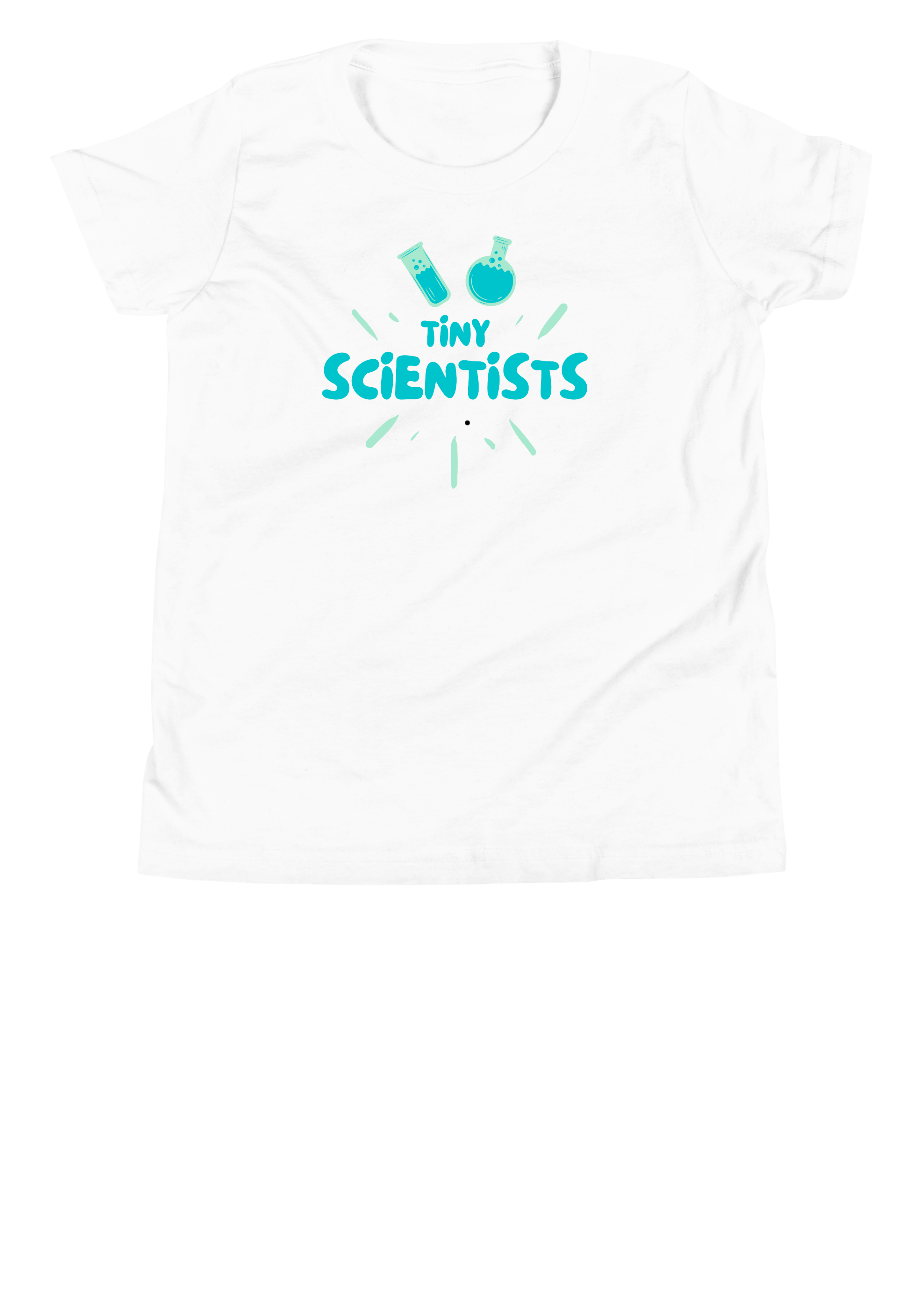 Kids Green Scientist T-Shirt – Soft Cotton Casual Wear for Boys & Girls