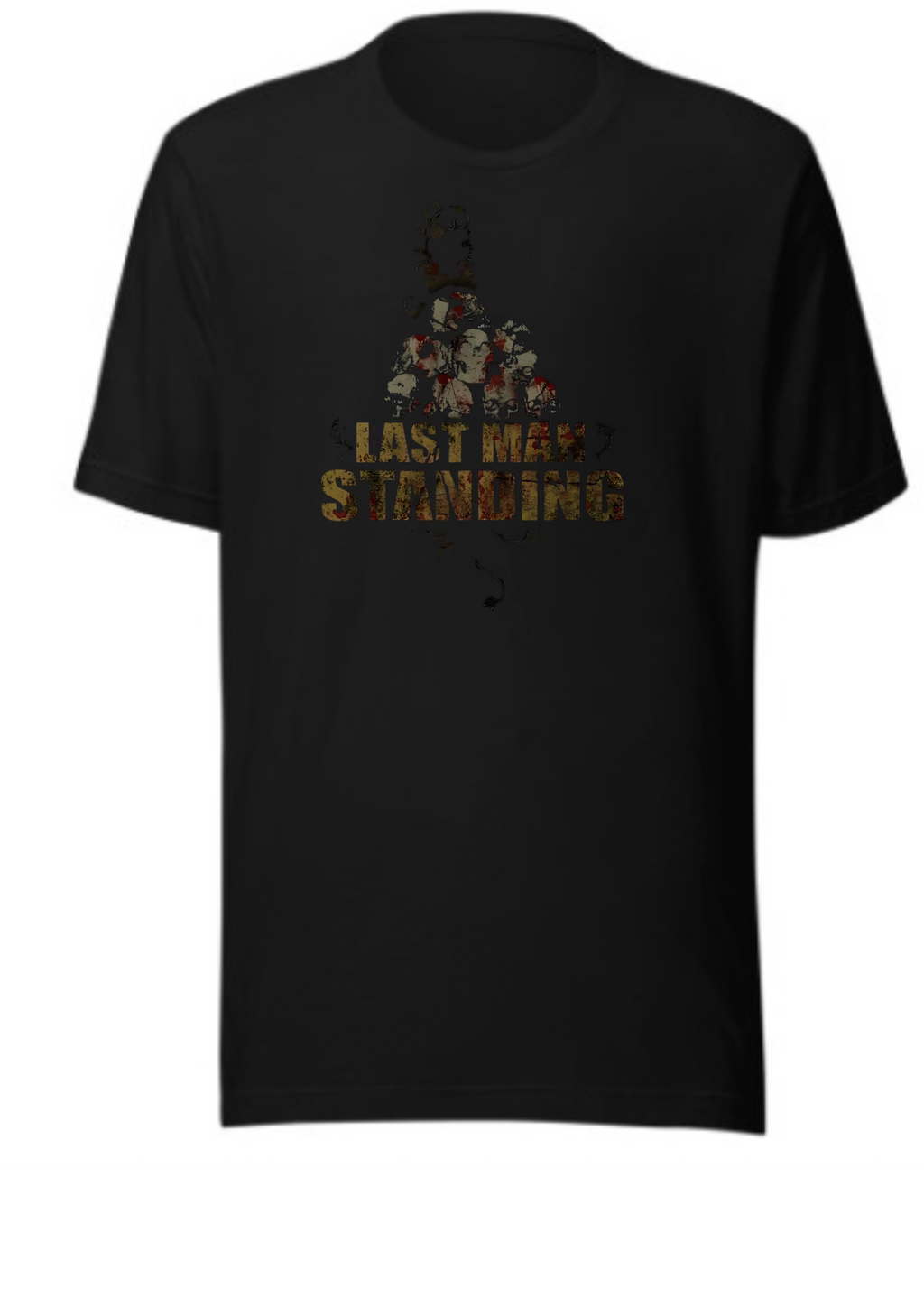 Men's T-shirt - Last Man Standing (Black)