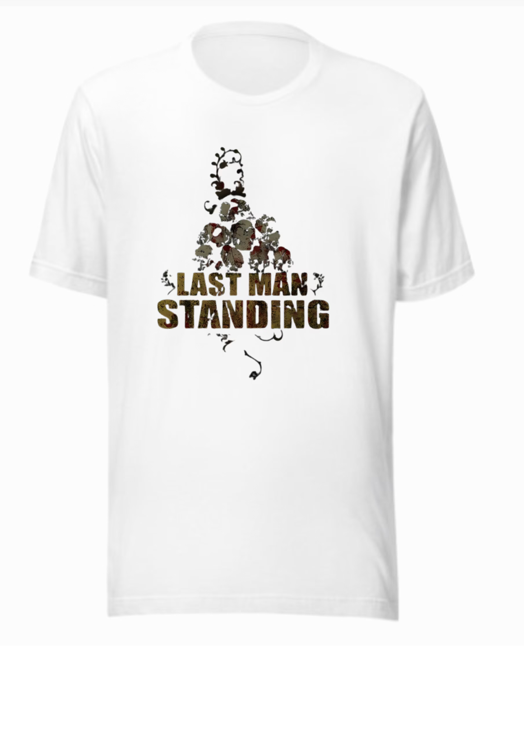 Men's T-shirt - Last Man Standing (White)