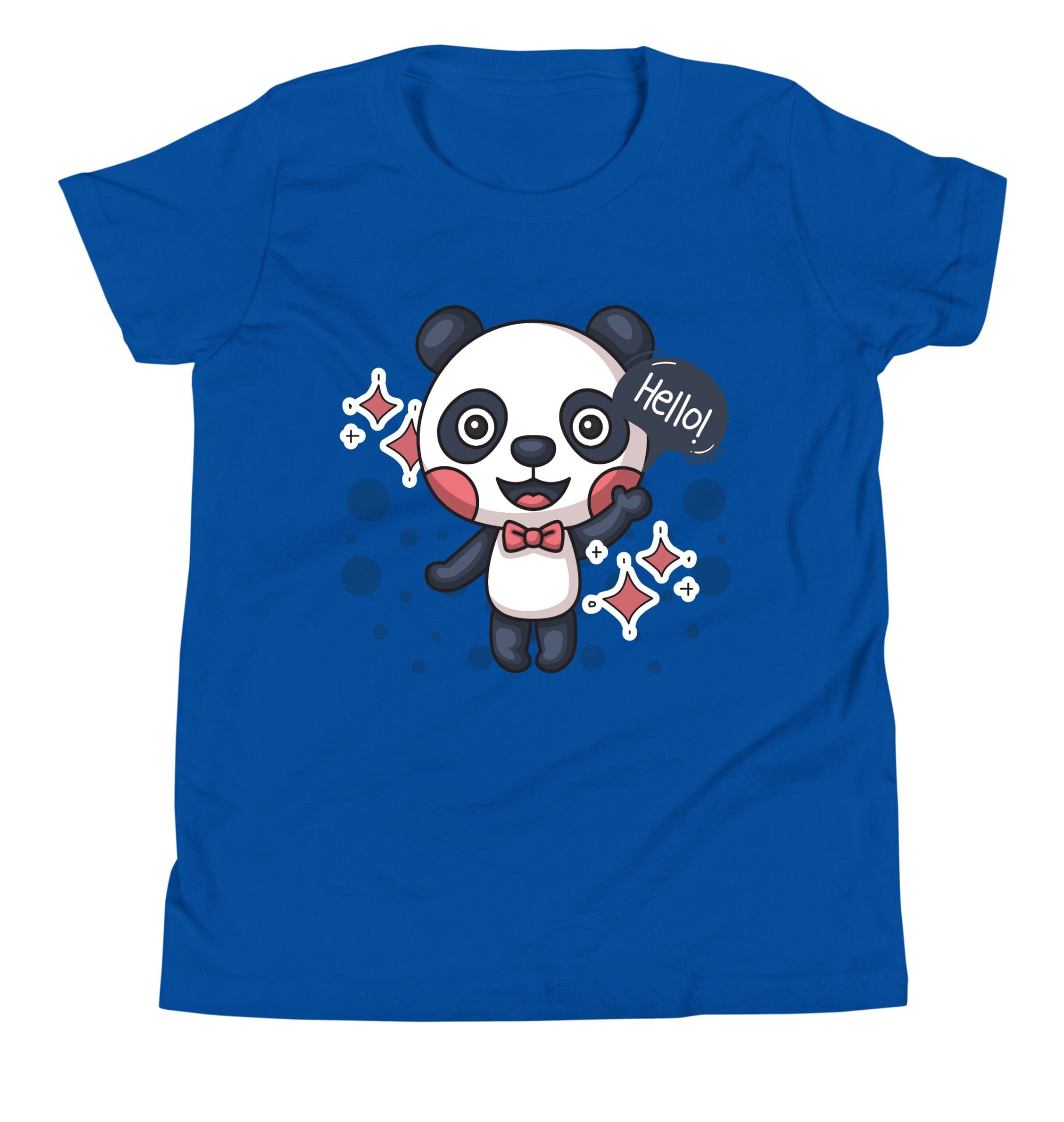 🐼 Kids Panda Cartoon T-Shirt (Beige) – Soft Cotton Casual Wear for Boys & Girls