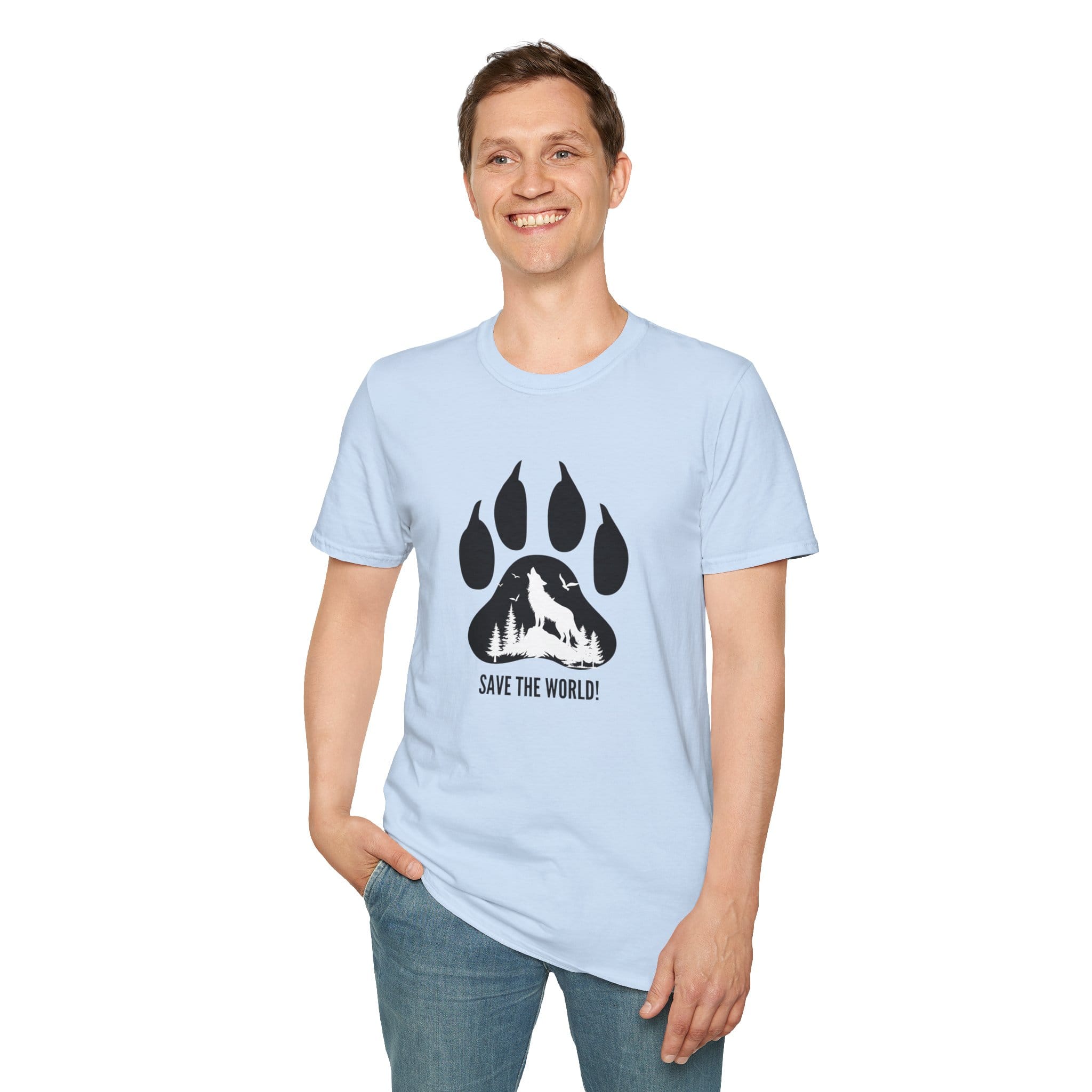 Save The World Graphic T-Shirt | Eco-Friendly Fashion