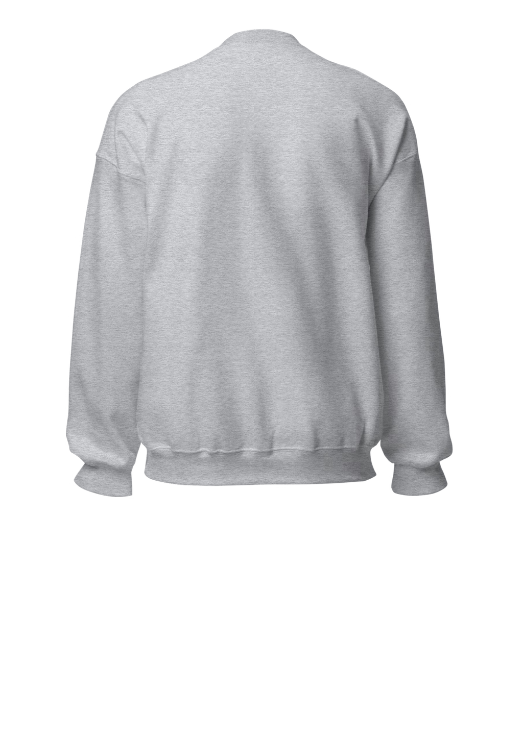 Plain Heather Grey Sweatshirt for Men & Women – Premium Winter Wear | Marfz.pk
