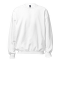 Plain White Sweatshirt (Front) - Marfz.pk