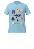 Women’s Travel T-Shirt – Soft Cotton-Polyester Blend | Marfz.pk