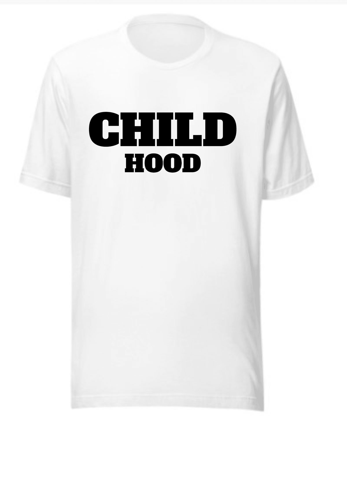 Classic Childhood Unisex Heavy Cotton Tee - Men's T-Shirt, Women's T-Shirt, Casual, Vintage, Nostalgic - L, White image