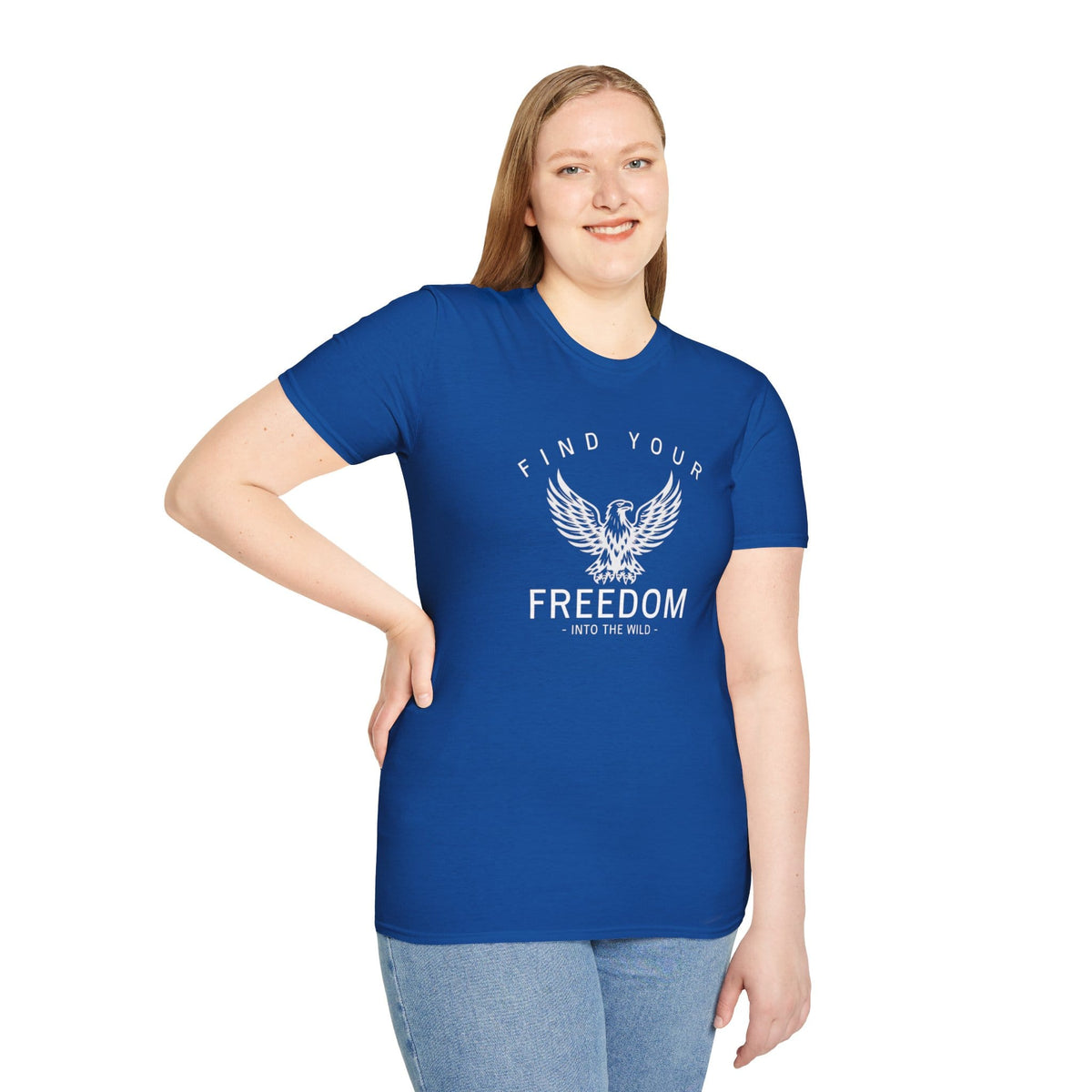 Eagle Graphic T-shirt, Unisex Tee, Custom style Shirt, Into the Wild Top, Freedom Tee, Customizable T-shirt image 4