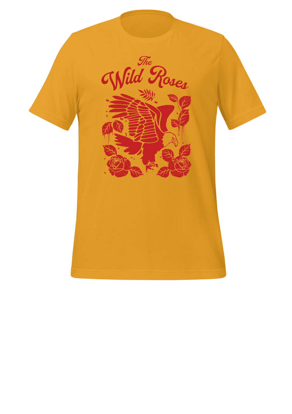 Eagle and Wild Rose, Graphic T-Shirt, Custom Graphic Tee, Nature Lover T-Shirt, Personalised Shirt, Boho T-Shirt image 10