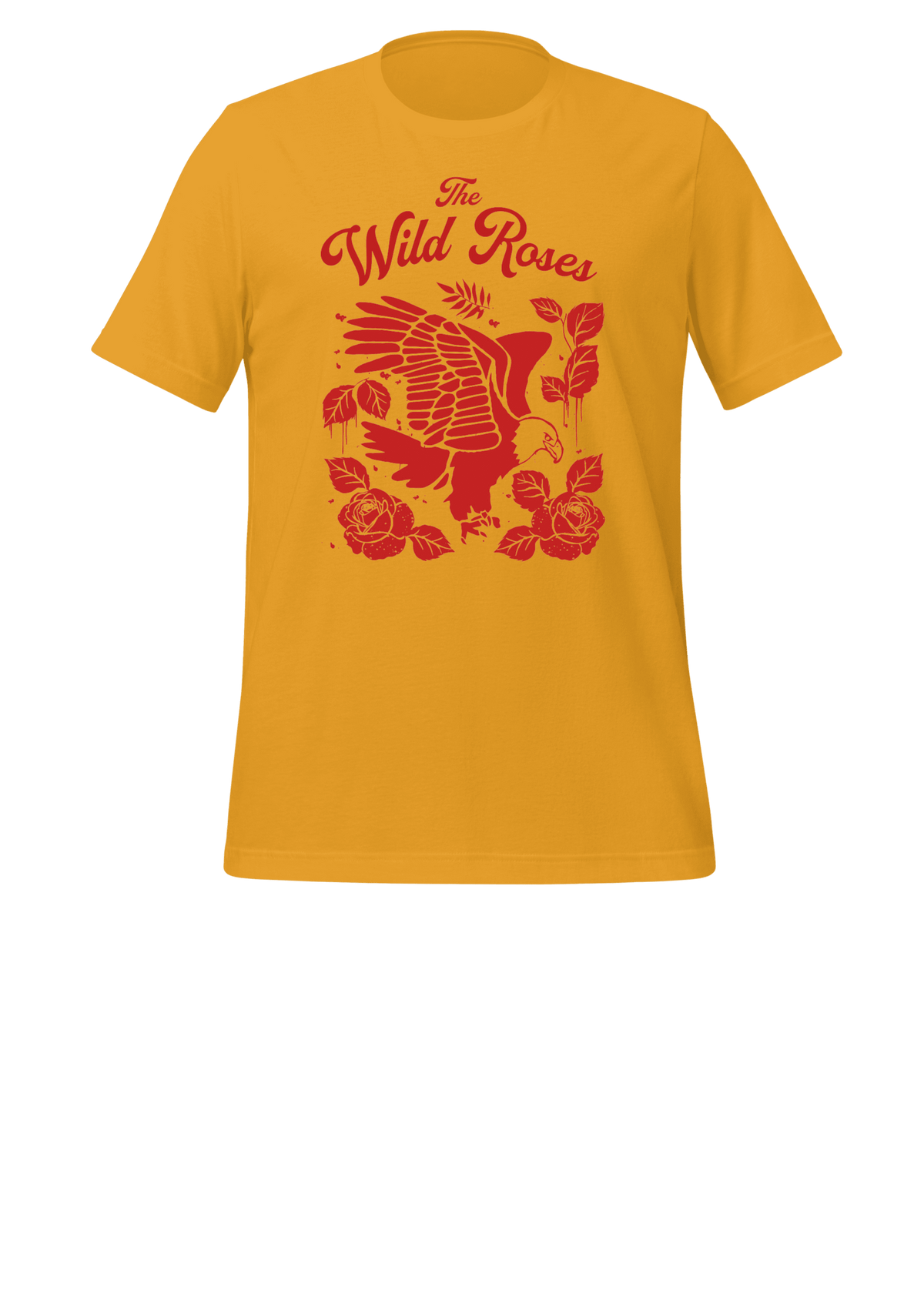 Eagle and Wild Rose, Graphic T-Shirt, Custom Graphic Tee, Nature Lover T-Shirt, Personalised Shirt, Boho T-Shirt image 10