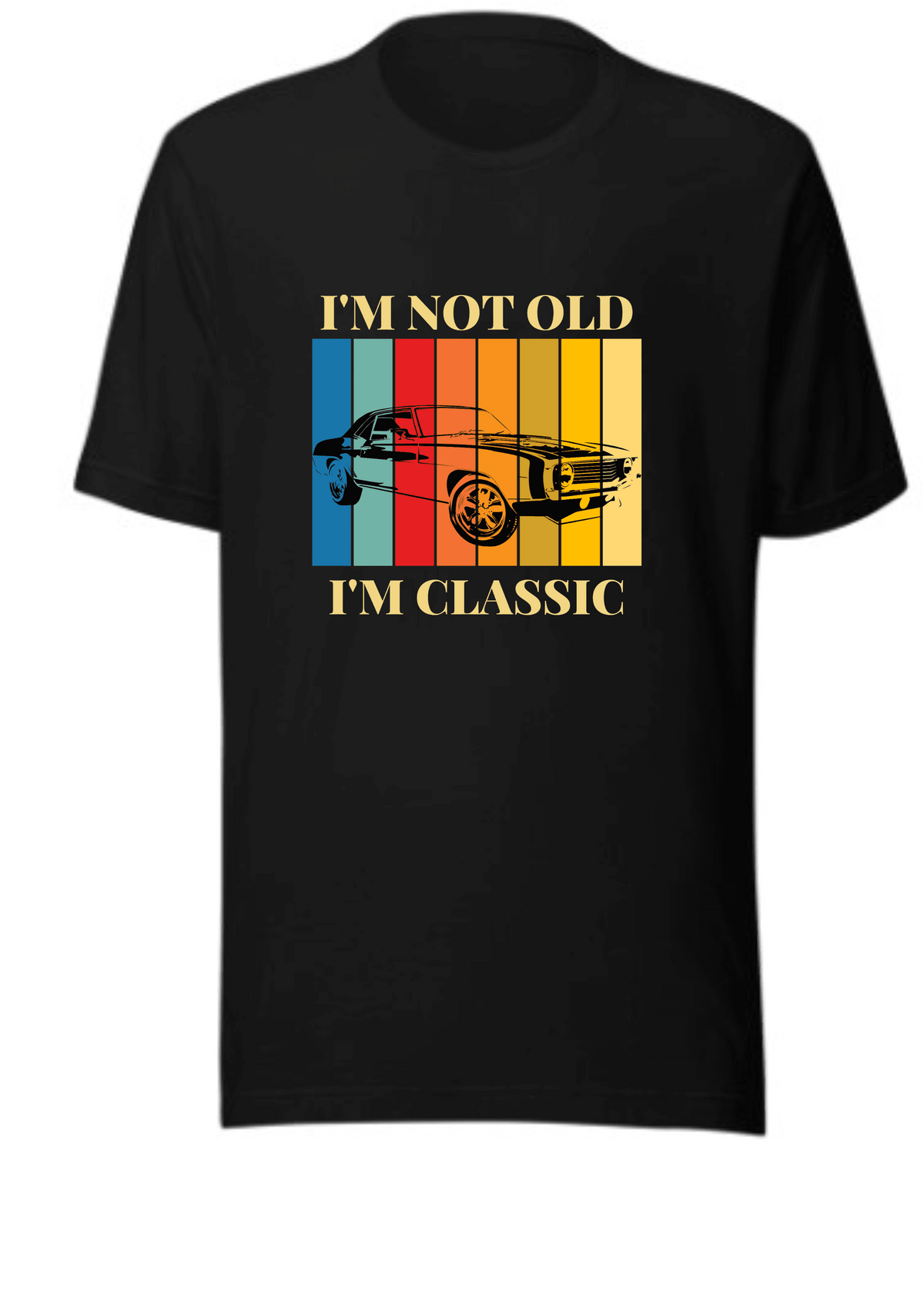 Classic Vintage Car Lover Unisex T-Shirt, Old School Tee, Retro Car Enthusiast Gift, Classic Vehicle Apparel image 1