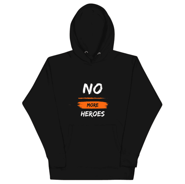 Men Hoodies - No More Hereos - Image 2