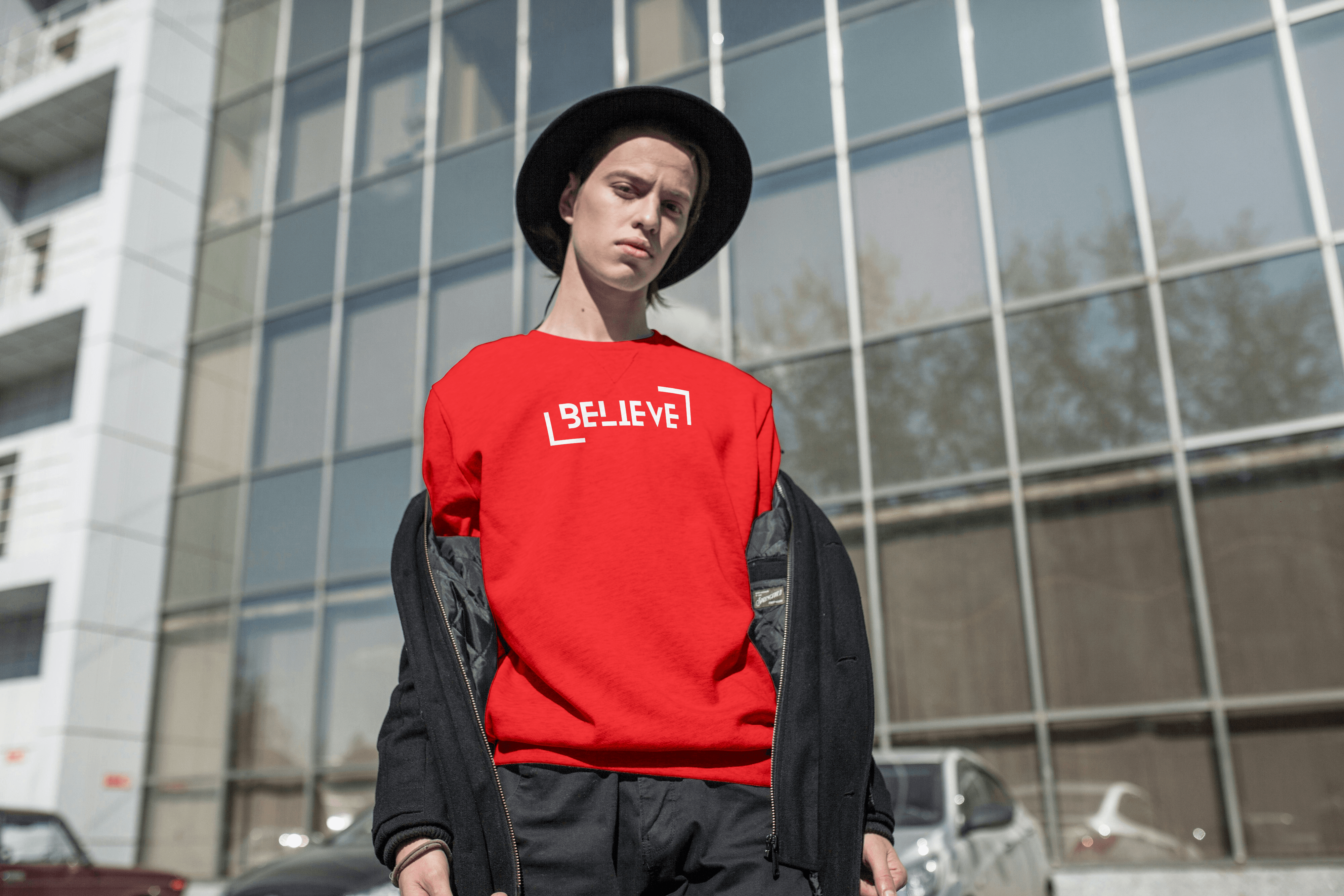 Unisex Sweatshirt - Believe - Image 2