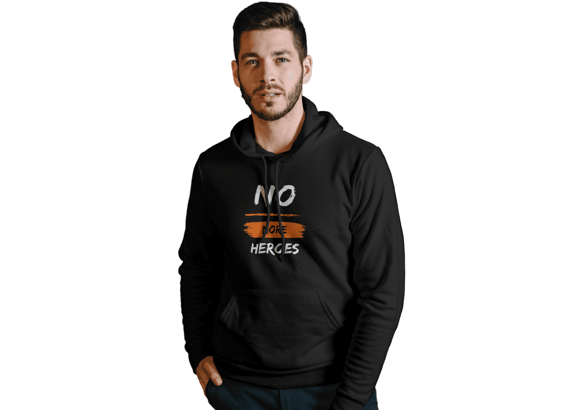 Men Hoodies - No More Hereos