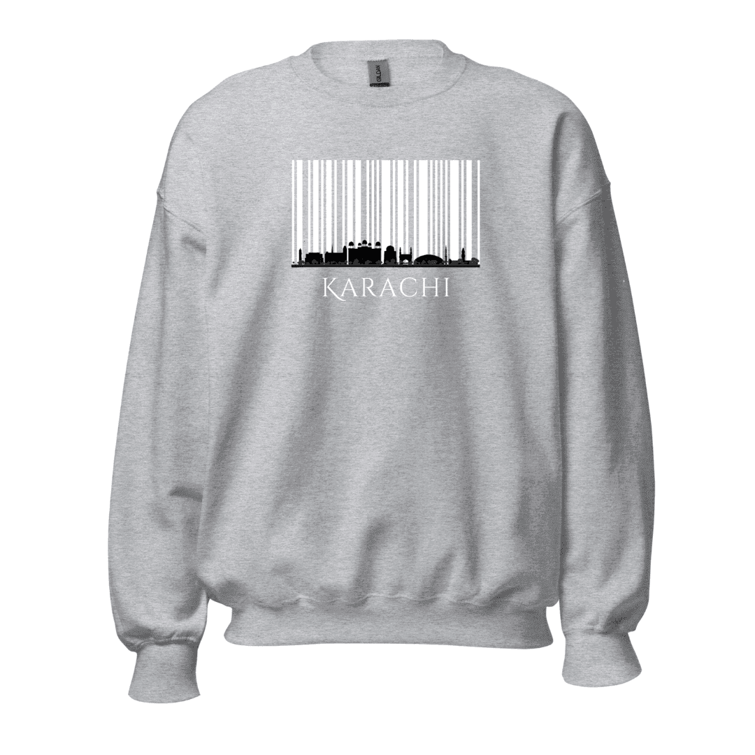Unisex Sweatshirt (Karachi) - Image 7