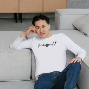 Unisex Long Sleeve Shirt - Coffee