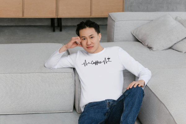 Unisex Long Sleeve Shirt - Coffee