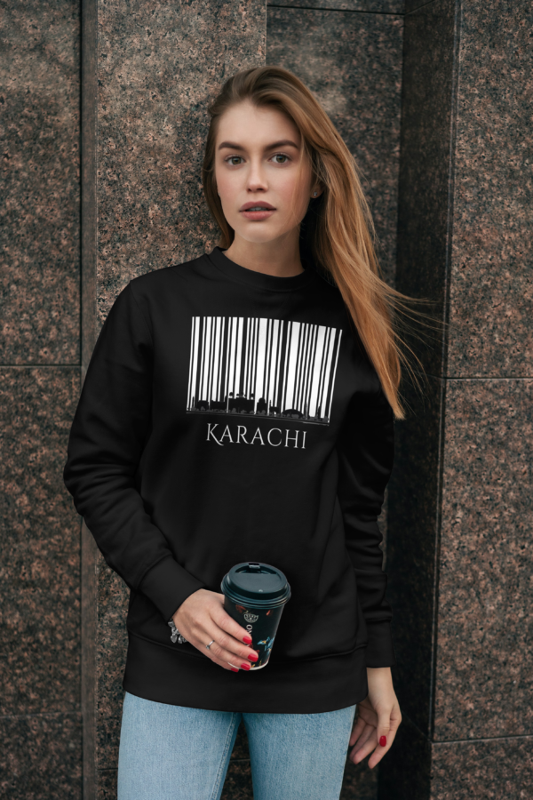 Unisex Sweatshirt (Karachi) - Image 3