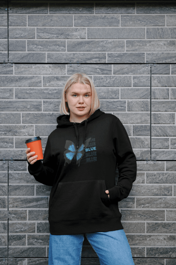 Women Hoodies - Blue