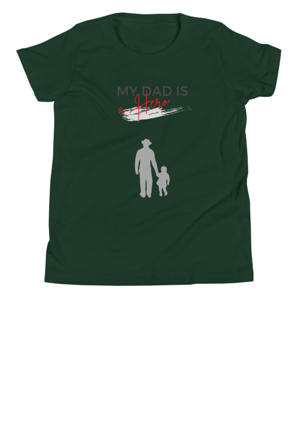 Kids T-Shirts - My Dad is a Hero - Image 2
