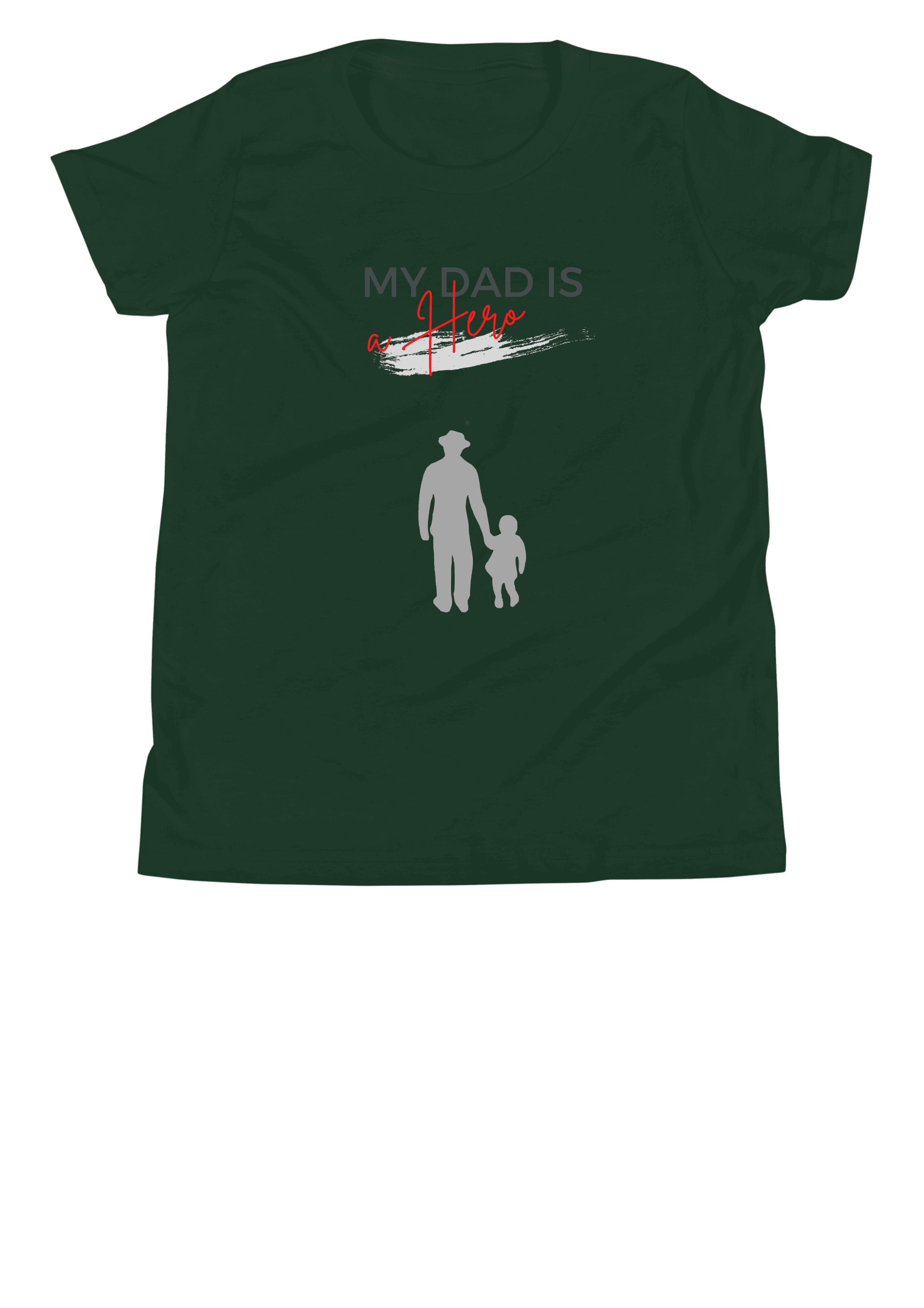 Kids T-Shirts - My Dad is a Hero - Image 2