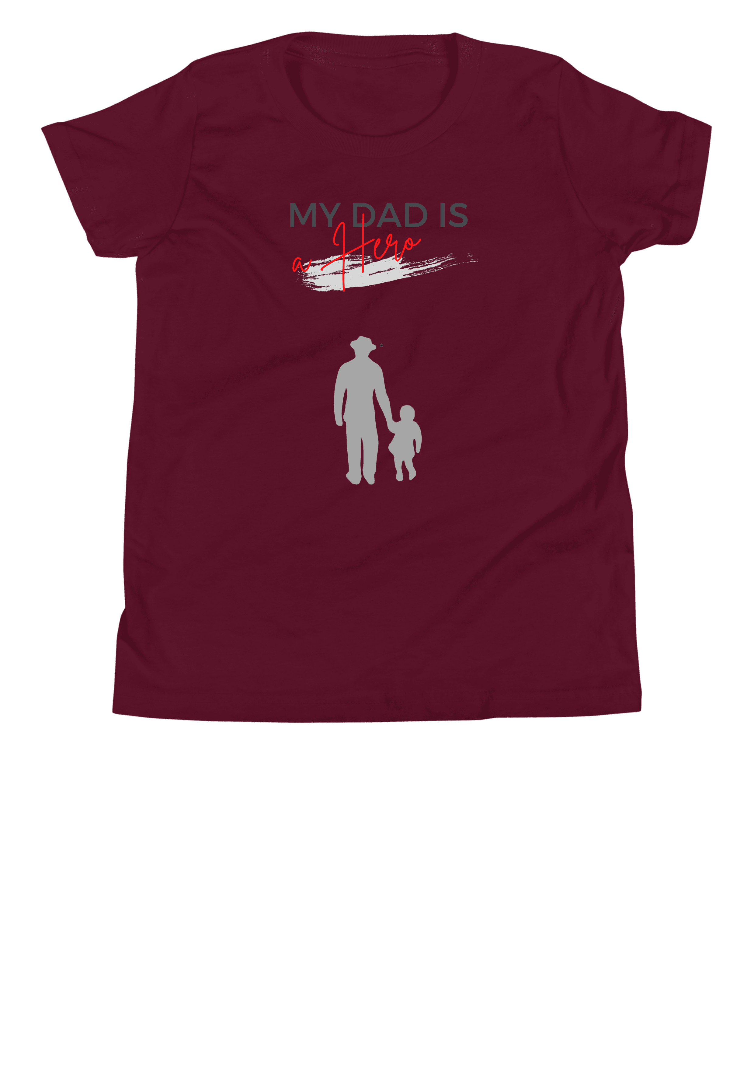 Kids T-Shirts - My Dad is a Hero - Image 3