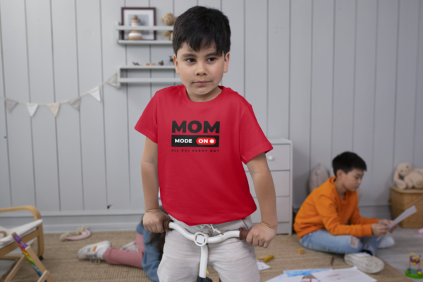 Kids T-Shirts - Mom Mode On - Image 4