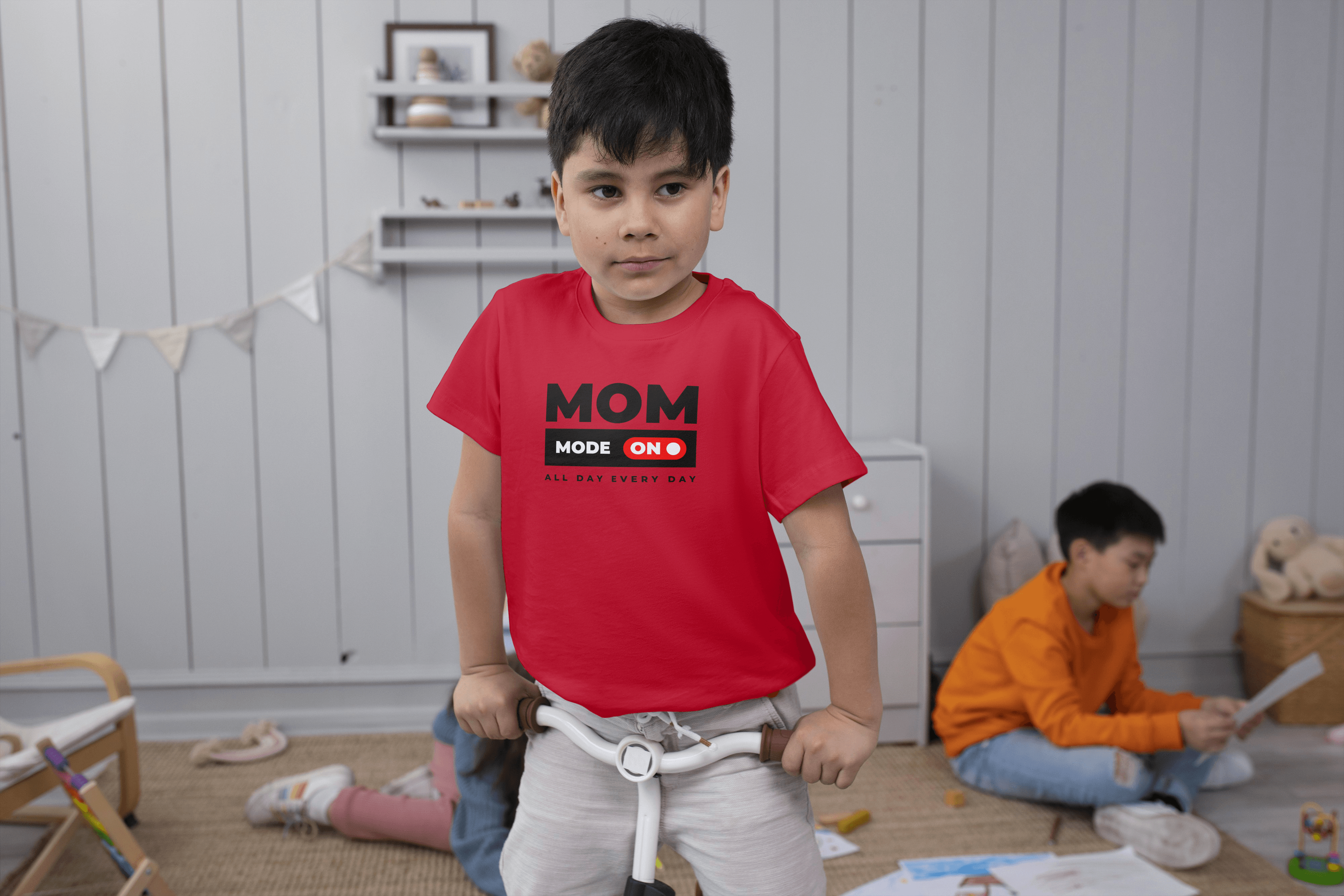 Kids T-Shirts - Mom Mode On - Image 4