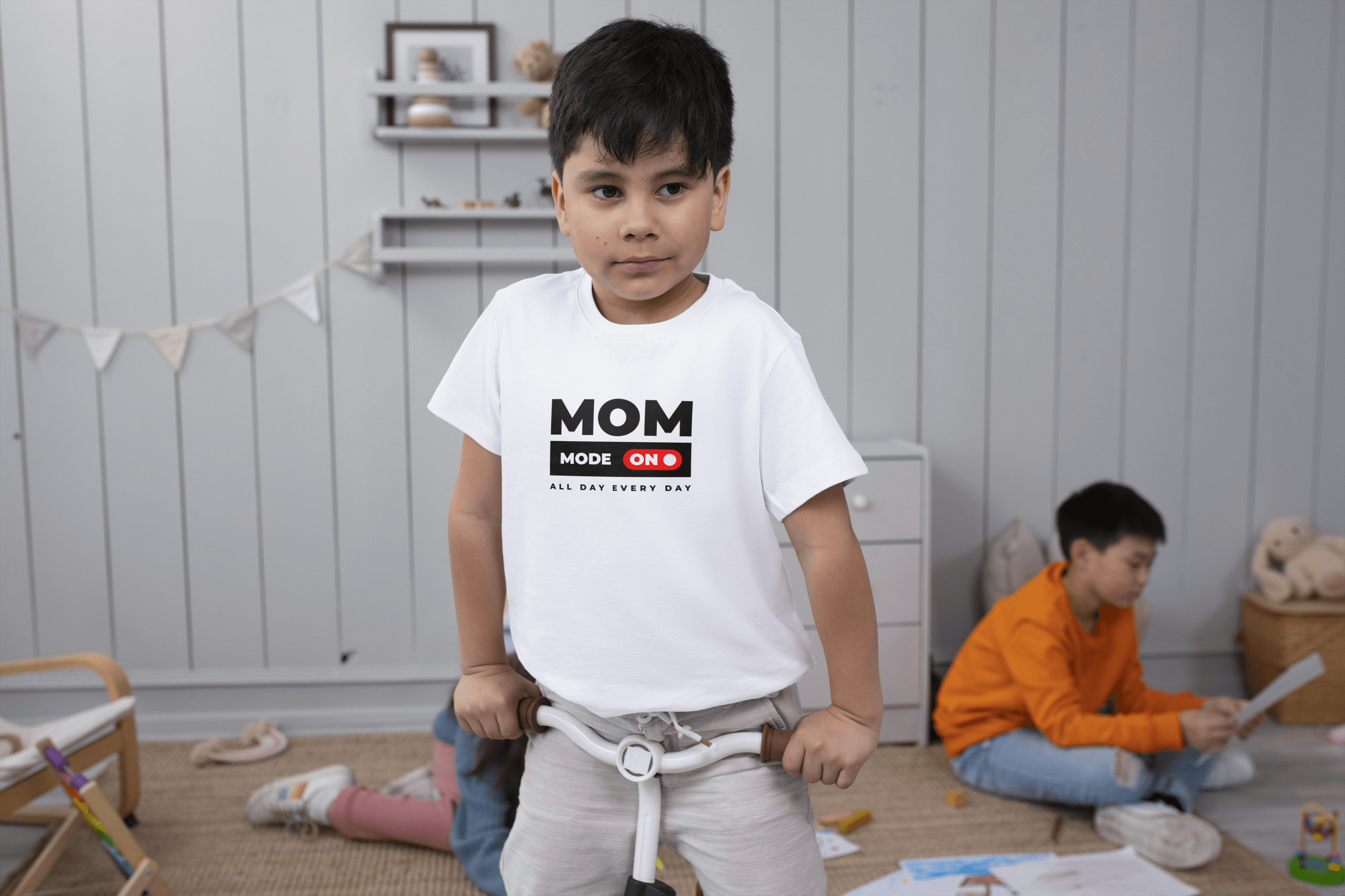 Kids T-Shirts - Mom Mode On