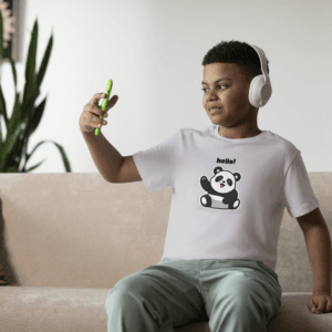 Kids T-Shirts - Hello Panda