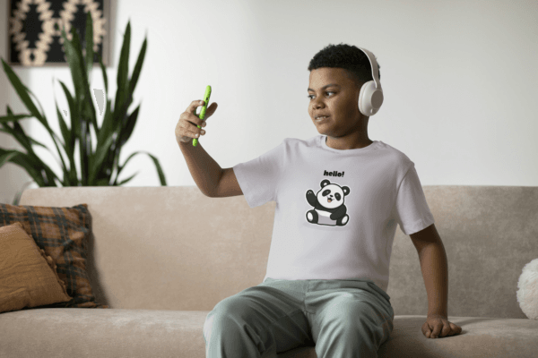 Kids T-Shirts - Hello Panda