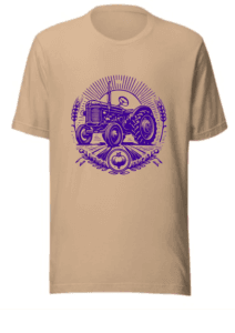Unisex T-Shirt, Tractor Fields Unisex T-Shirt, Tractor Fields